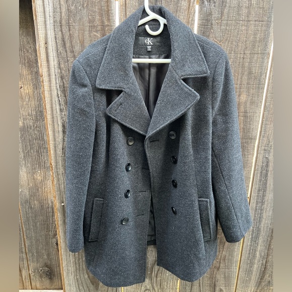 Calvin Klein wool blend coat - Picture 1 of 7
